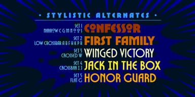 Dutch Courage Lager by Comicraft — Decorative Font — thumbnail 3