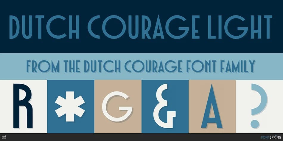 Dutch Courage by Comicraft — Decorative Font — preview 1