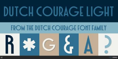 Dutch Courage by Comicraft — Decorative Font — thumbnail 1