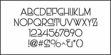 DUTCH DECO JNL by Jeff Levine Fonts — Decorative Font — thumbnail 3