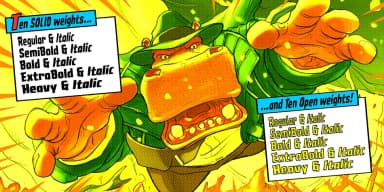 Dynamic Duo by Comicraft — Decorative Font — thumbnail 3