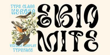 Ebiomite by TypeClassHeroes — Decorative Font — thumbnail 1