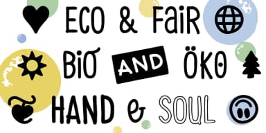 Eco Hand Kid by Typo Graphic Design — Dingbats Font — thumbnail 1