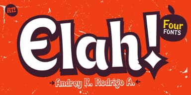 Elah by Rodrigo Typo — Display Font — thumbnail 2
