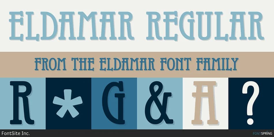 ELDAMAR by FontSite Inc. — Decorative Font