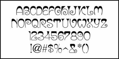 ELECKATRICAL BANANA JNL by Jeff Levine Fonts — Decorative Font — thumbnail 3
