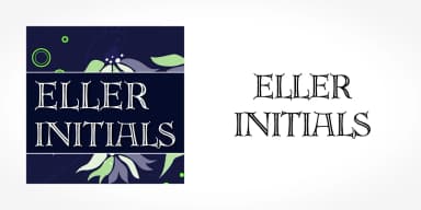 ELLER INITIALS by SoftMaker — Blackletter Font — thumbnail 1