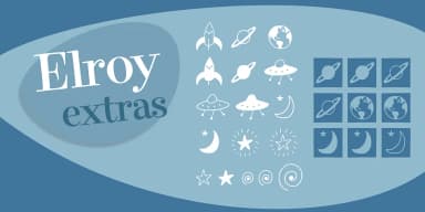 Elroy by FontHaus — Dingbats Font — thumbnail 5