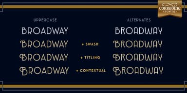 Emblema by Corradine Fonts — Decorative Font — thumbnail 6