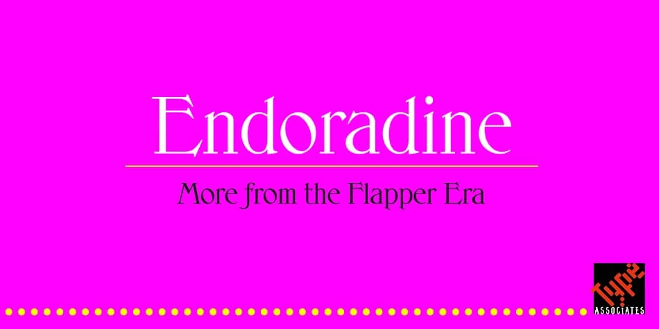 Endoradine by Type Associates — Decorative Font