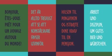 EQUATOR by Tour de Force Font Foundry — Decorative Font — thumbnail 5