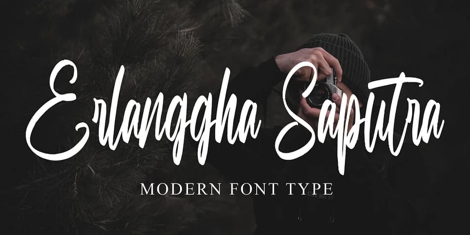 Erlanggha Saputra by Ayska — Script Handwritten Font