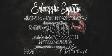 Erlanggha Saputra by Ayska — Script Handwritten Font — thumbnail 5