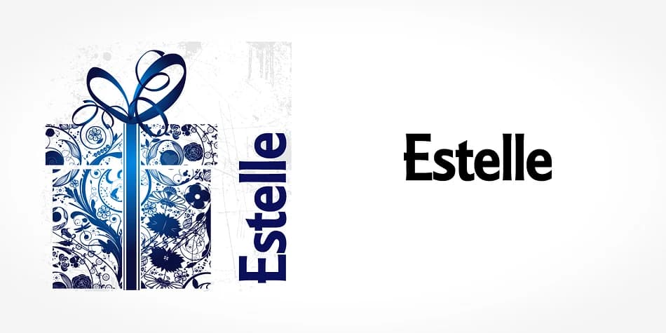 Estelle by SoftMaker — Decorative Font
