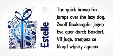 Estelle by SoftMaker — Decorative Font — thumbnail 4