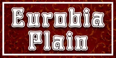 Eurobia by Greater Albion Typefounders — Decorative Font — thumbnail 2