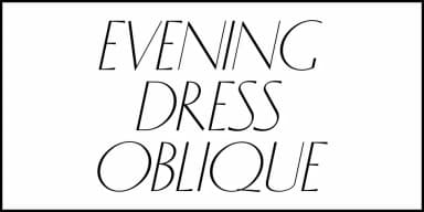 EVENING DRESS JNL by Jeff Levine Fonts — Decorative Font — thumbnail 4