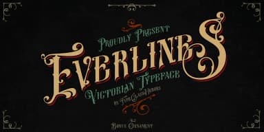 Everlines by TypeClassHeroes — Decorative Font — thumbnail 1