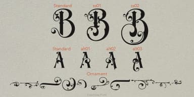 Everlines by TypeClassHeroes — Decorative Font — thumbnail 7