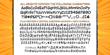 Face Front by Comicraft — Decorative Font — thumbnail 5