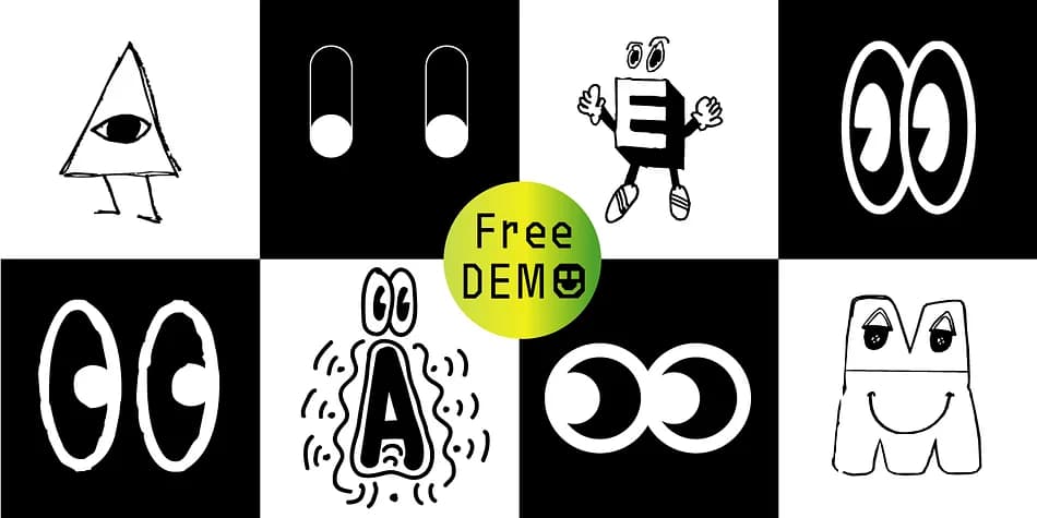 Face Type by Typo Graphic Design — Dingbats Font