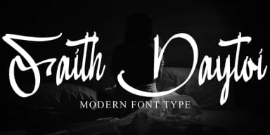 Faith Daytoi by Ayska — Script Handwritten Font — thumbnail 1