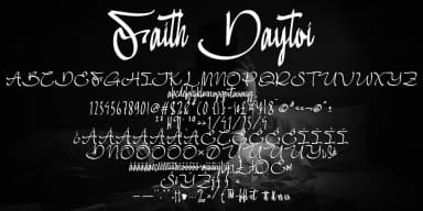 Faith Daytoi by Ayska — Script Handwritten Font — thumbnail 2