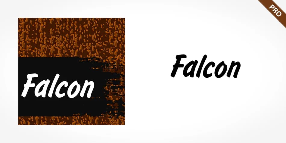 Falcon Pro by SoftMaker — Script Handwritten Font