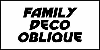 FAMILY DECO JNL by Jeff Levine Fonts — Decorative Font — thumbnail 4