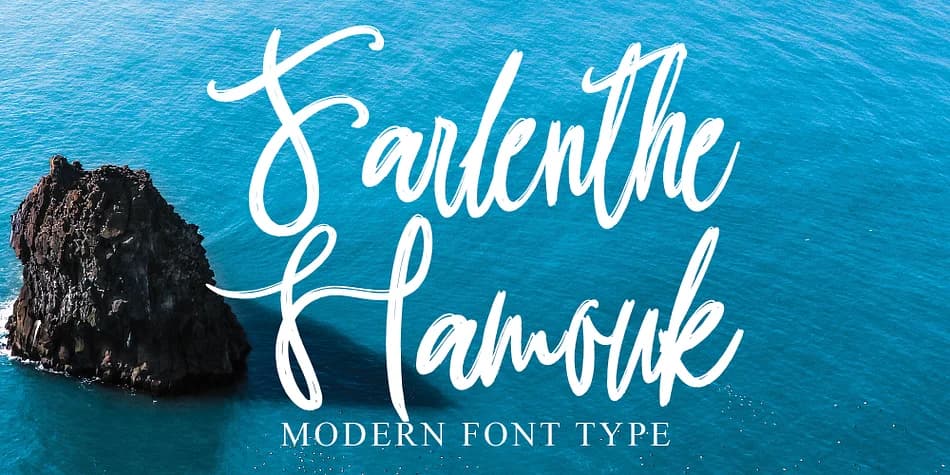 Farlenthe Hamouk by Ayska — Script Handwritten Font