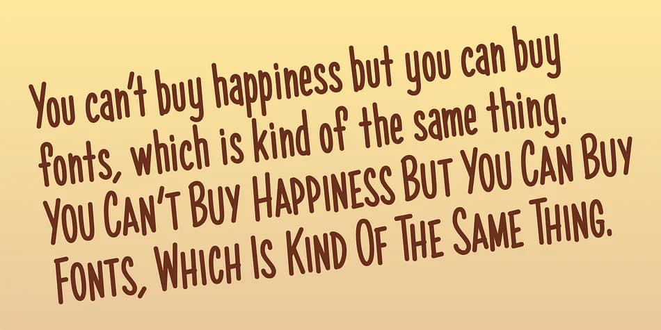 Fast Hand by Gerald Gallo Fonts — Decorative Font