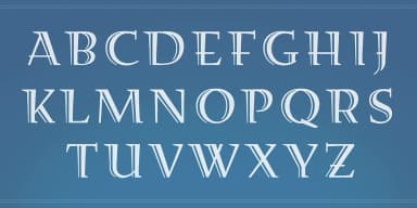 FEHLIAN by Andreas Stötzner — Decorative Font — thumbnail 3