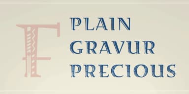 FEHLIAN by Andreas Stötzner — Decorative Font — thumbnail 8