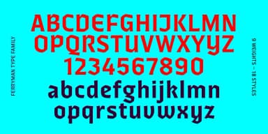 Ferryman by Floodfonts — Blackletter Font — thumbnail 2