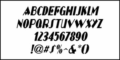 FILM CAST JNL by Jeff Levine Fonts — Decorative Font — thumbnail 5