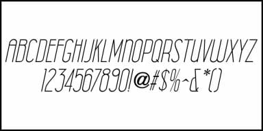 FILM CRITIC JNL by Jeff Levine Fonts — Decorative Font — thumbnail 5