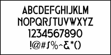 FILM EVENT JNL by Jeff Levine Fonts — Decorative Font — thumbnail 3