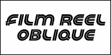 FILM REEL JNL by Jeff Levine Fonts — Decorative Font — thumbnail 4