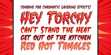 Flame On by Comicraft — Decorative Font — thumbnail 2