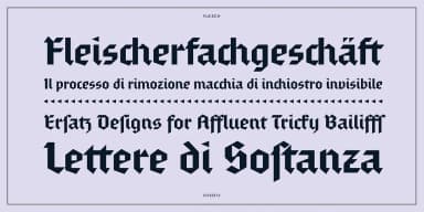 Fleisch by Delve Fonts — Blackletter Font — thumbnail 4