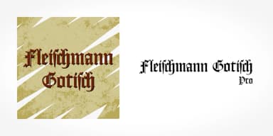 Fleischmann Gotisch Pro by SoftMaker — Blackletter Font — thumbnail 1
