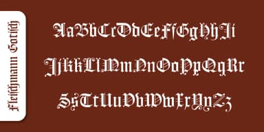 Fleischmann Gotisch Pro by SoftMaker — Blackletter Font — thumbnail 2