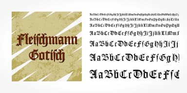 Fleischmann Gotisch Pro by SoftMaker — Blackletter Font — thumbnail 5