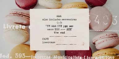 Fletcher Typewriter Font & Extras by Ana's Fonts — Dingbats Font — thumbnail 5