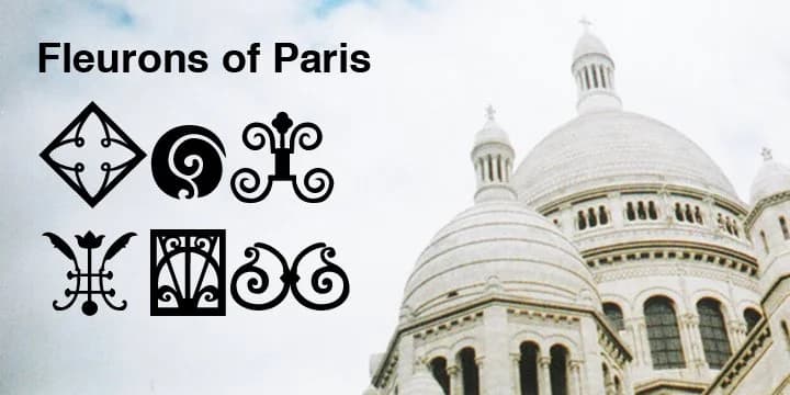 Fleurons of Paris by Outside the Line — Dingbats Font