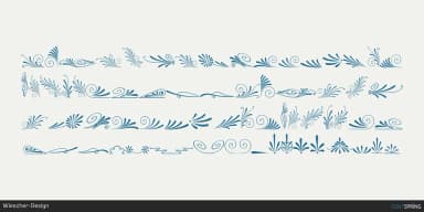 Fleurons Three by Wiescher-Design — Dingbats Font — thumbnail 1