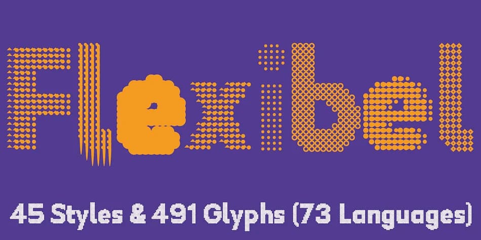 Flexibel Modular by Typo Graphic Design — Dingbats Font