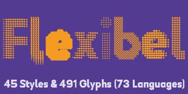 Flexibel Modular by Typo Graphic Design — Dingbats Font — thumbnail 1