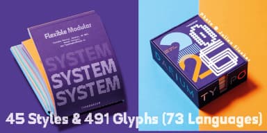 Flexibel Modular by Typo Graphic Design — Dingbats Font — thumbnail 6