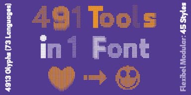 Flexibel Modular by Typo Graphic Design — Dingbats Font — thumbnail 7